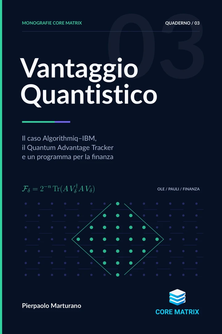 Copertina di Vantaggio Quantistico